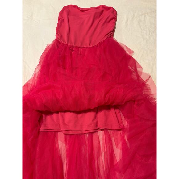 Fall Fashion Halter Tulle Pink Dress SHEIN Women’s Medium - Picture 3 of 4